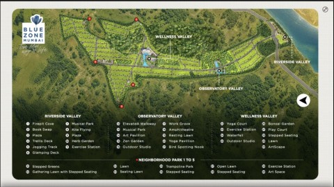 HOABL Mission Blue Zone Mumbai Master Layout Preview